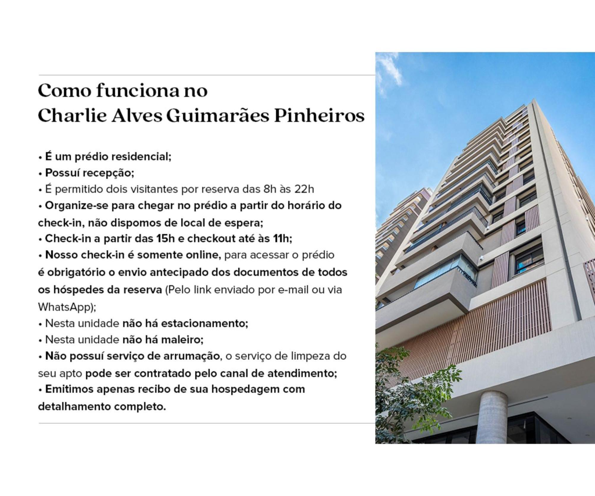 Charlie Alves Guimaraes Pinheiros Apartamento *